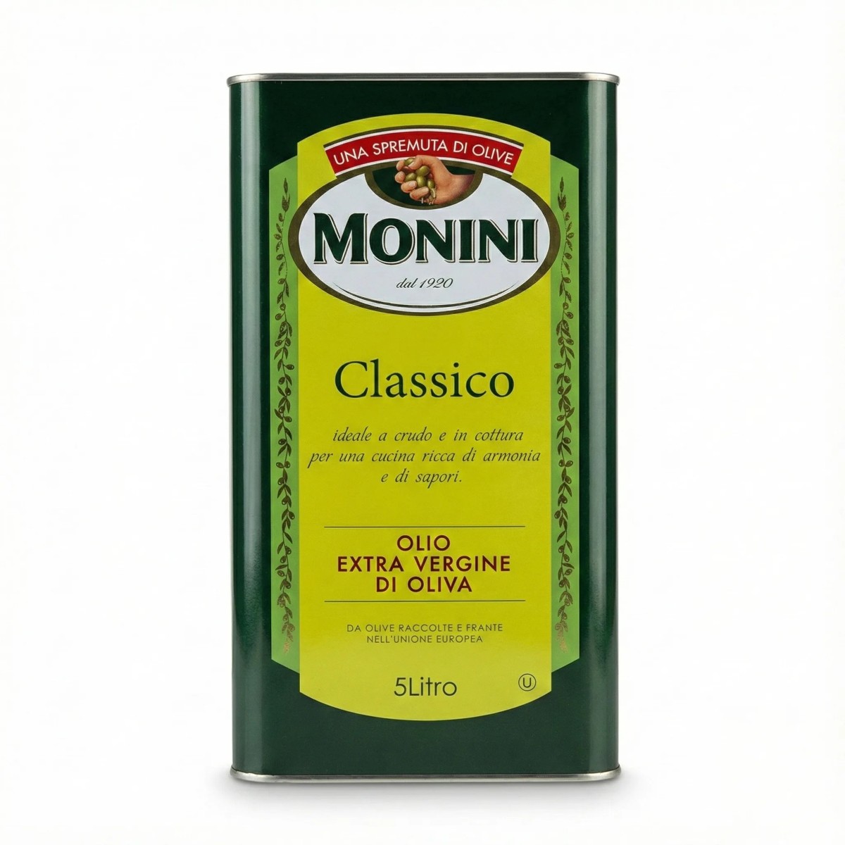 Оливкова олія MONINI Extra Virgin 5 літрів (арт. 2811)