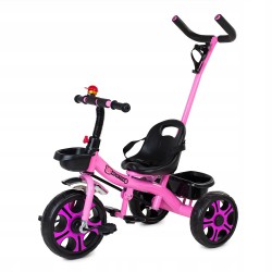 Дитячий велосипед триколісний з пушером та ременем безпеки