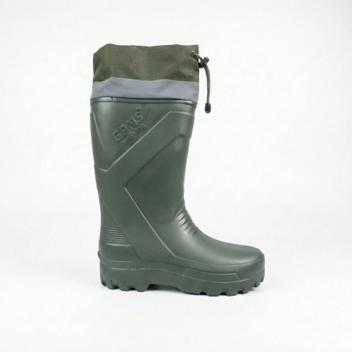 Чоловічі зимові термочоботи ЕВА Gipanis зі знімним утеплювачем (хакі) р. 42-45