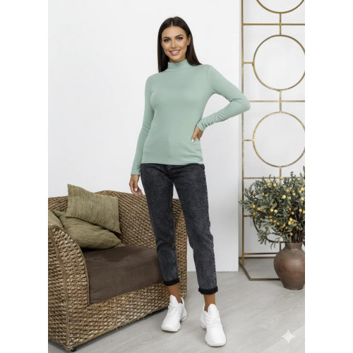 М'ятний утеплений флісом гольф