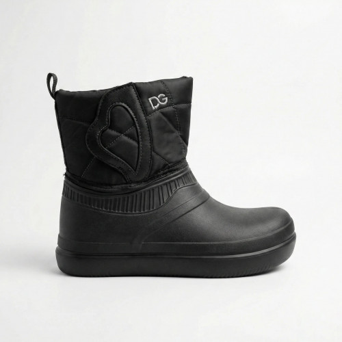 Жіночі зимові чоботи-дутики Dago чорні на піні — тепло і комфорт у будь-який мороз
