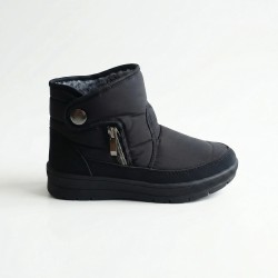 Жіночі зимові черевики Progress чорні на блискавці (до -20°C) р. 37-42