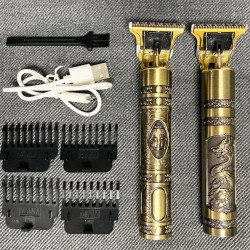 Новий тример для чоловіків Машинка для стрижки волосся Професійний тример для лисого волосся Електробритва для бороди USB Barbershop