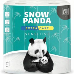 Туалетний папір Сніжна Панда Extra Care Sensitive (8 шт)