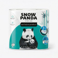 Туалетний папір Сніжна Панда Sensitive Super Long (4 шт)