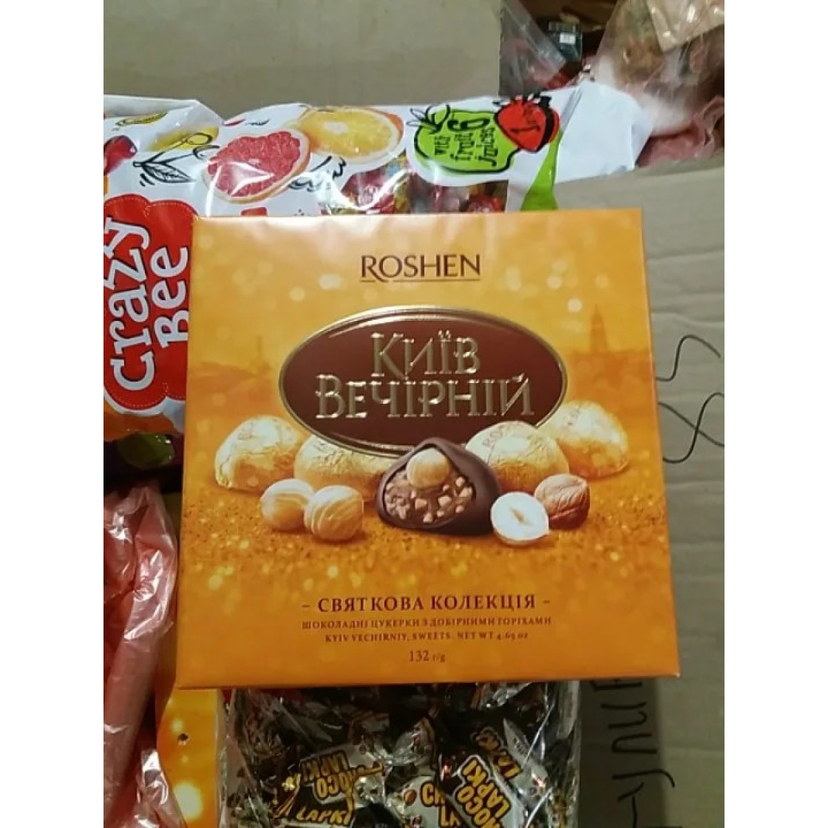 Цукерки Roshen Вечерный київ 132 гр (арт. 379)