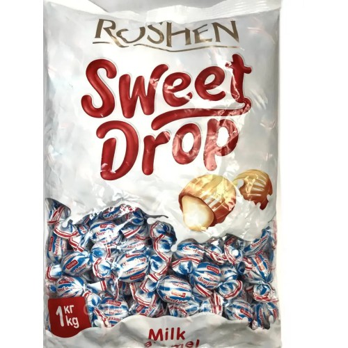 Цукерки м'ятні roshen sweet drop 1кг