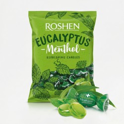 Упаковка льодяників Roshen Eucalyptus-Menthol 1 кг