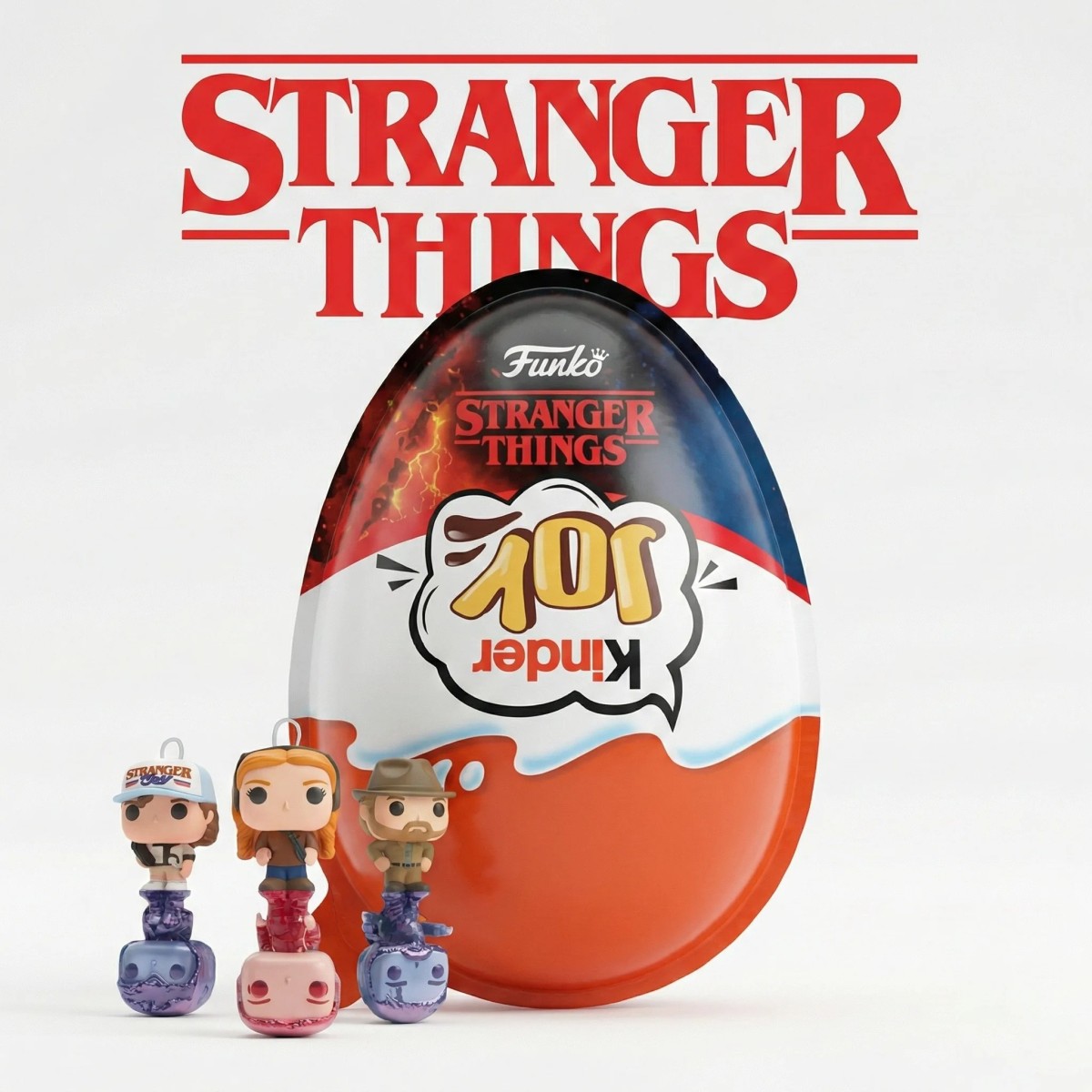 Шоколадне яйце Kinder Joy Stranger Things Funko (20 г) (арт. 448)
