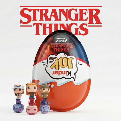 Шоколадне яйце Kinder Joy Stranger Things Funko (20 г)