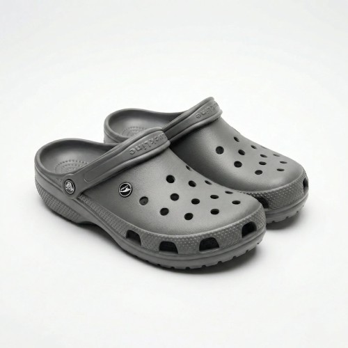 Жіночі крокси Luckline сірі класичні — легкість і комфорт щодня