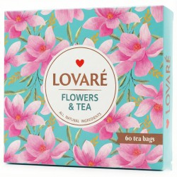 Колекція чаю Lovare Flowers & Tea 12 видів — ідеальний подарунок для справжніх цінувачів ☕🌸
