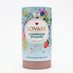Чай Lovare Бризки Шампанського 80 г листовий зі шматочками ягід та пелюстками квітів