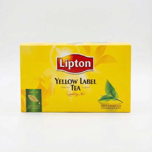 Чай чорний Lіpton Yellow Label Purpose 50 шт.