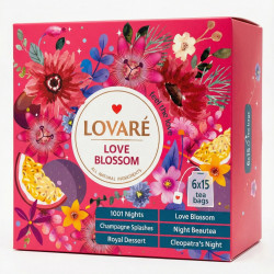 Колекція чаїв Lovare Love Blossom 90 пакетиків (4823115404589)
