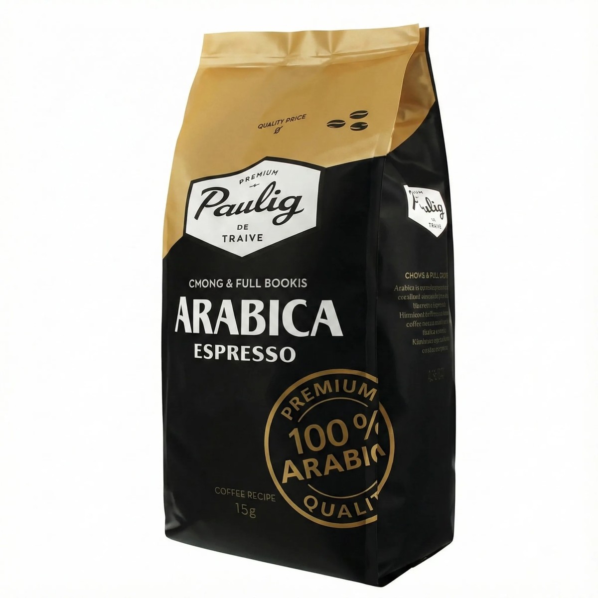 Кава натуральна в зернах arabica espresso paulig м/у 1кг 6411300171057 (арт. 641)