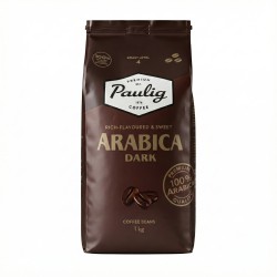 Кава Paulig Arabica Dark в зернах 1 кг — насичений смак для справжніх цінителів