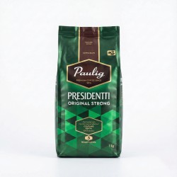 Кава Paulig Presidentti Original Strong в зернах 1 кг — міцний смак для справжніх цінителів