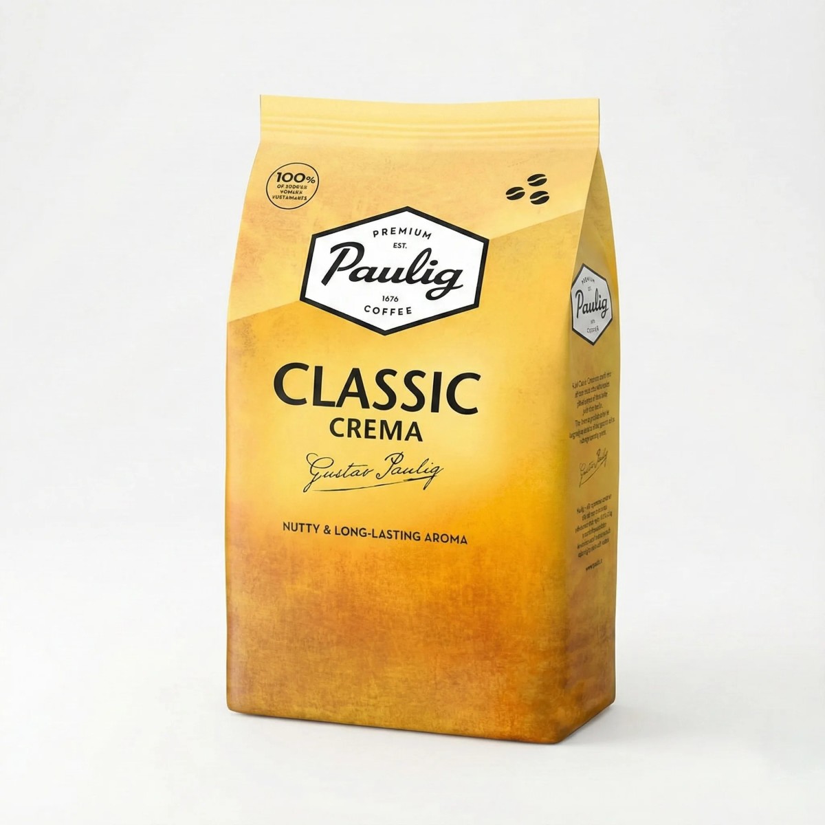 Кава Paulig Classic Crema в зернах 1 кг — насичений смак для ідеального еспресо (арт. 758)