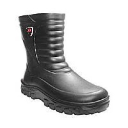 Зимові чоботи чоловічі ЕВА чорні зі світловідбивачем KROK — тепло до -40°C