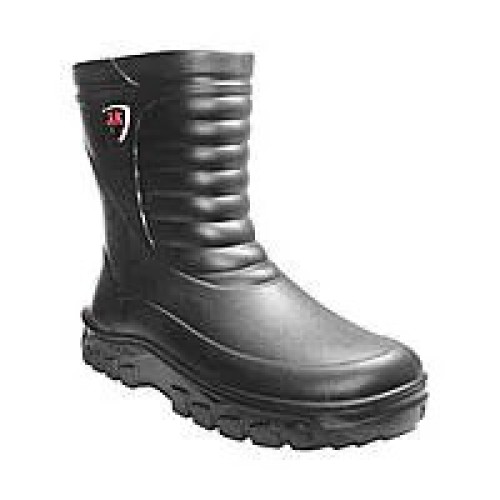 Зимові чоботи чоловічі ЕВА чорні зі світловідбивачем KROK — тепло до -40°C