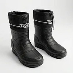 Чоловічі зимові чоботи сноубутси ЕВА KROK чорні з манжетою — тепло до -40°C