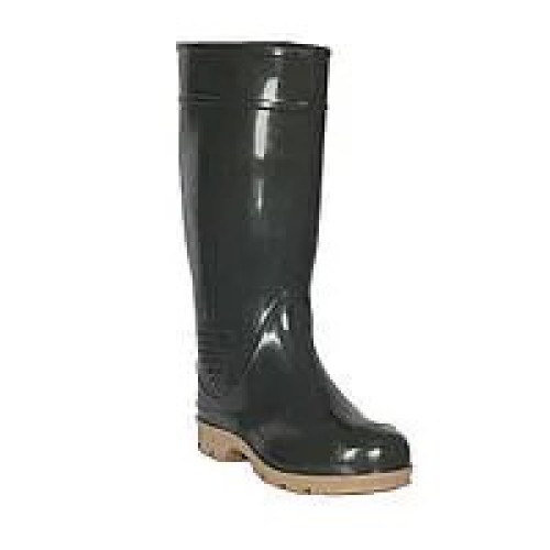 Чоловічі гумові чоботи ПВХ зелені — надійний захист у будь-яку погоду