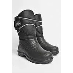 Дуті чоловічі чоботи Alaska чорні на липучці Україна