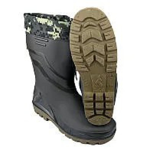 Чоловічі гумові чоботи Dago з манжетом темно-зелені — захист і комфорт у будь-яку погоду