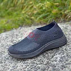 Чоловічі літні мокасини сліпони GIPANIS з сіткою — дихаюче взуття для спеки