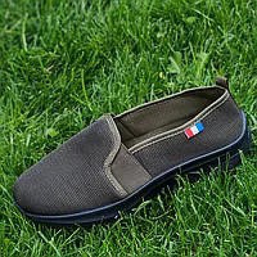 Чоловічі літні мокасини сліпони сітка хакі Dago Style — дихаюче взуття для спеки