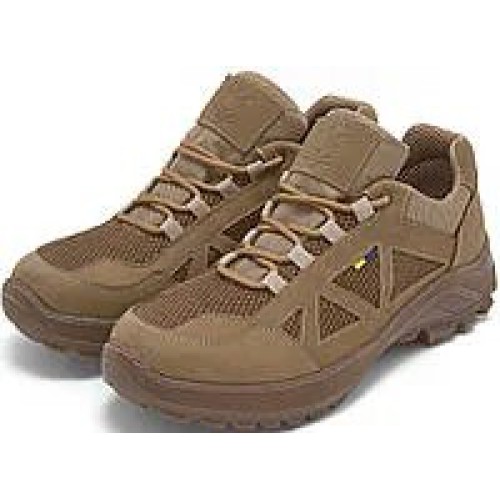 Тактичні кросівки Dago Style сітка койот камуфляж — літнє взуття для активних чоловіків