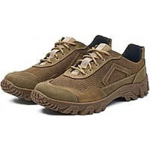 Тактичні літні кросівки Dago Style койот з перфорацією — комфорт у спеку