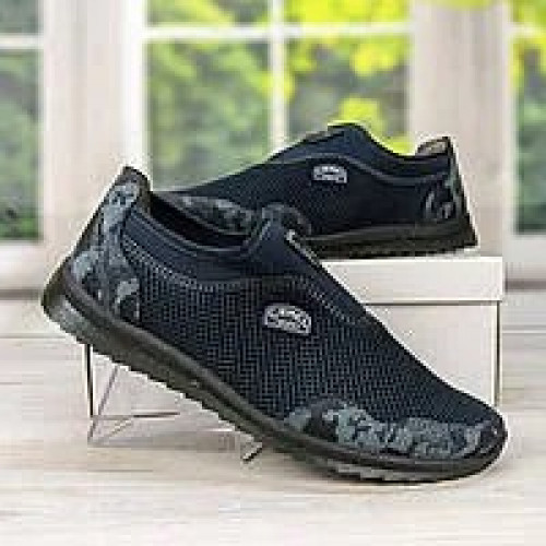 Чоловічі кросівки-мокасини Dago Style сині з сіткою — комфорт на весь день