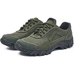 Літні кросівки Hurricane з сітчастими вставками олива — дихаюче взуття для спеки