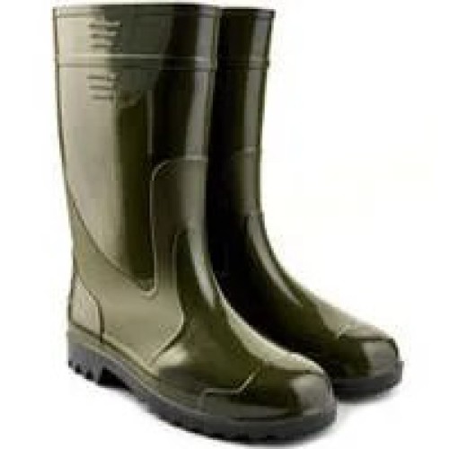 Чоловічі високі гумові чоботи Dago Style зелені — захист і комфорт у будь-яку погоду