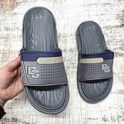 Чоловічі шльопанці DAGO сірі на липучці — комфорт і стиль (р. 41-46)