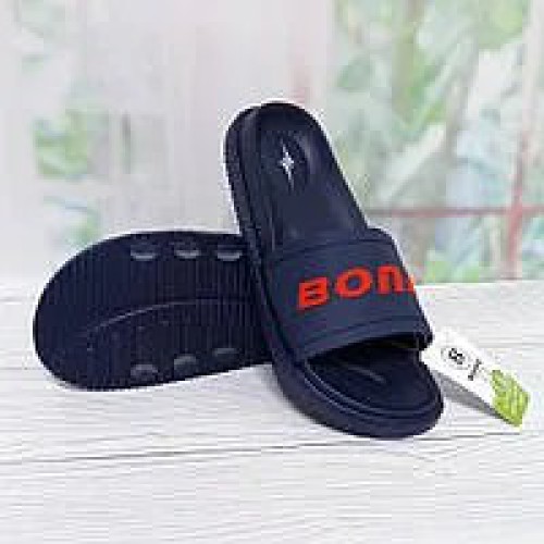 Чоловічі шльопанці SIMPLE сині ВЕЛЕТНІ (р. 41-50) — комфорт для великих розмірів