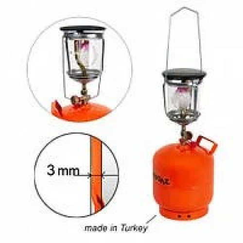 Газова лампа NURGAZ NG 410 LUKUS 500W — яскраве світло для кемпінгу та дачі