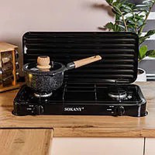 Газова плита AYGAZ настільна 2 конфорки — компактне рішення для кухні