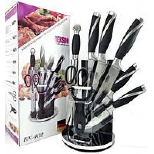 Набір кухонних ножів підставка для кухонних ножів