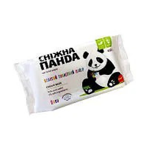 Вологий туалетний папір Сніжна Панда Baby Cream (20 уп. х 48 шт)