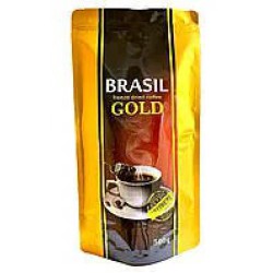 Кава розчинна сублімована Premiere Brasil GOLD (Бразилія) дой-пак 500 гр
