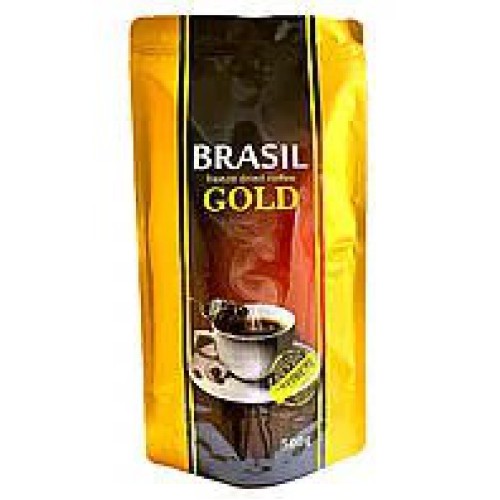 Кава розчинна сублімована Premiere Brasil GOLD (Бразилія) дой-пак 500 гр