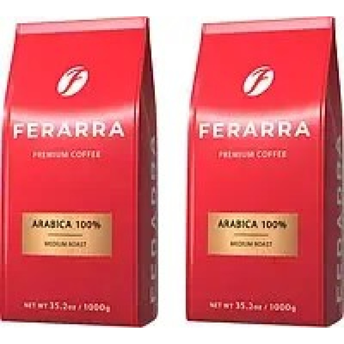 Кава в зернах Ferarra Caffe 100% Arabica 1 кг х 2 шт – преміум смак (арт. 601)