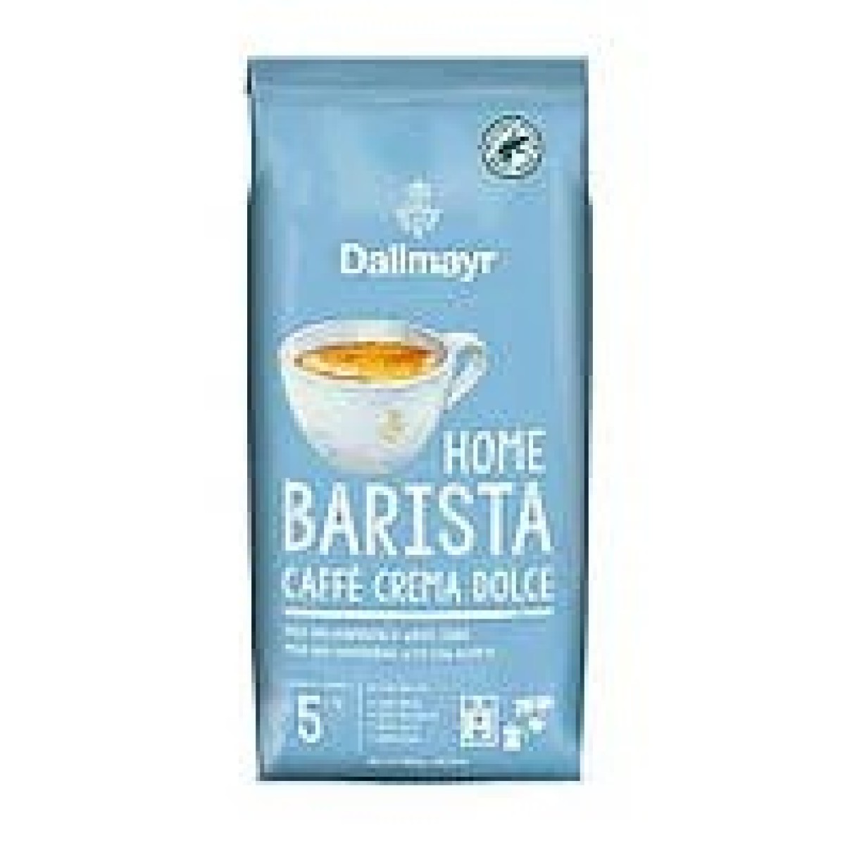 Кава Dallmayr Home Barista Caffe Crema Dolce 1 кг — м'яка без гіркоти (арт. 610)