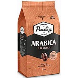 Кава натуральна в зернах arabica paulig м/у 1кг 6411301162825