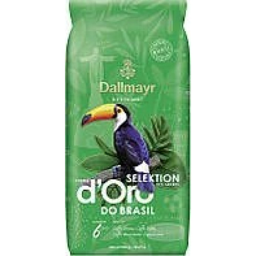 Кава Dallmayr Crema d'Oro Selektion Africa в зернах 1 кг — преміум смак Африки