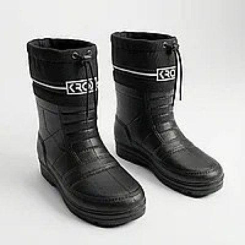 Чоловічі зимові сноубутси ЕВА KROK чорні з утеплювачем — тепло до -40°C