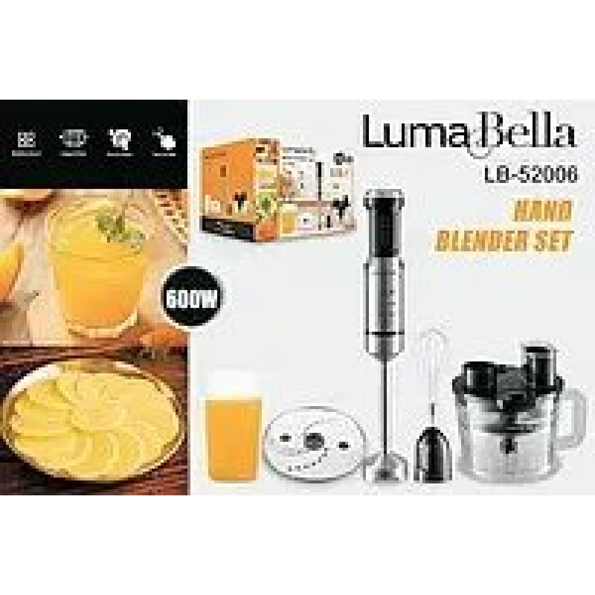 Блендер Luma Bella LB-52006 (арт. 9065)